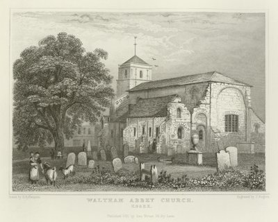 Waltham Abbey Church, Essex by George Bryant Campion